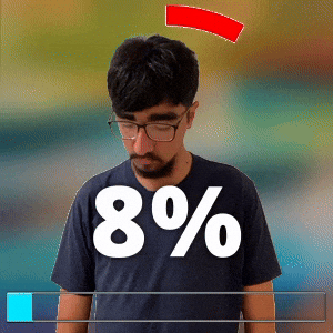 8%