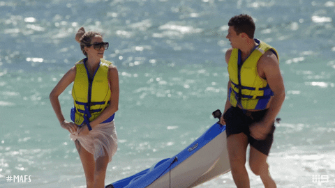 Channel 9 Beach GIF by Married At First Sight Australia