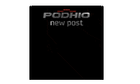 Snow Post Sticker by Podhio