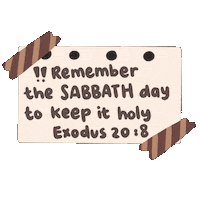 Bible Verses Exodus Sticker