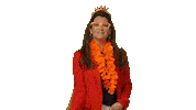 Orange Dancing Sticker by Postcode Loterij