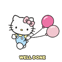 Well Done Clap Sticker by Sanrio License Europe