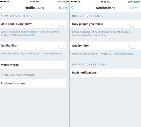 twitter muted keywords GIF by Product Hunt