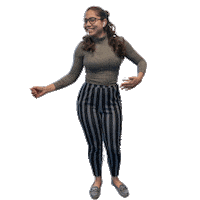 Happy Dancing Girl Sticker by Da Silva Team