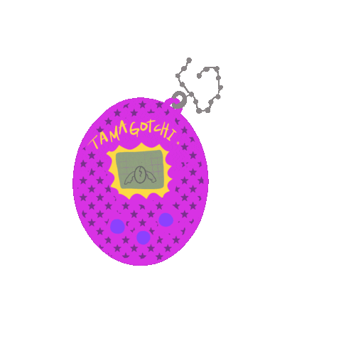 90S Tamagotchi Sticker