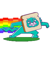 Big Eyes Cat Sticker