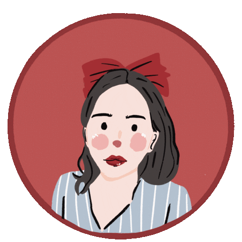 Art Girl Sticker