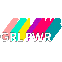 Girl Power Sticker by JustFab