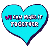 Stay Home Each Other Sticker