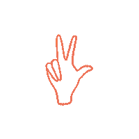 Hand Finger Sticker