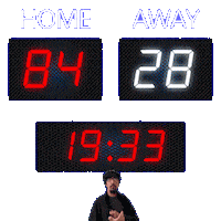 28 Away Sticker