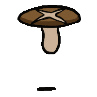 Mushroom Fungi Sticker by ehcat