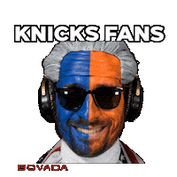 Nba Finals Knicks Sticker by Bovada