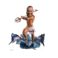 Gym Fish Sticker by Dr. Sindsen