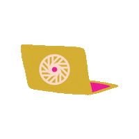 Seshcoworking community laptop coworking sesh Sticker