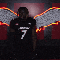 College Football Sport GIF by Louisville Cardinals