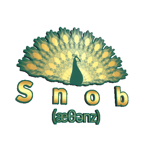 snobathenscharalampos athens snob snobathens Sticker