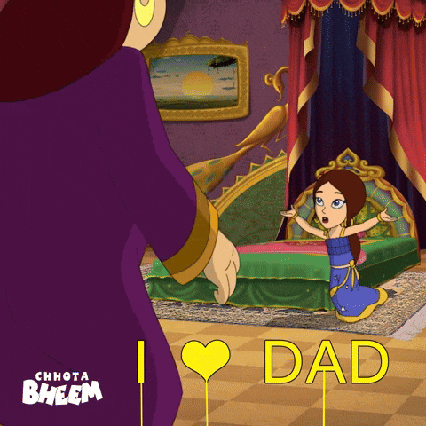 Family Father GIF by Chhota Bheem