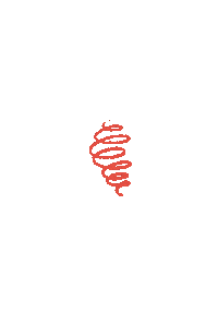 Spring Spiral Sticker