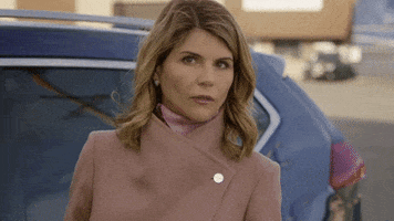 Suspicious Lori Loughlin GIF by Hallmark Mystery