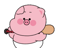 handeongi angry baseball pig revenge Sticker