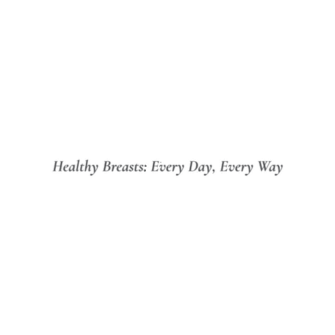 Healthy Breasts Every Day Every Way Sticker by Violetdaily