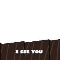 Looking I See You Sticker by Quirk Life Studios