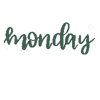 Lunes Sticker
