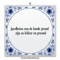 Fruit Genieten GIF by Tegelspreuken.nl