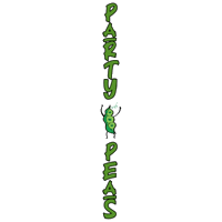Partylikeapea Sticker by Party Peas