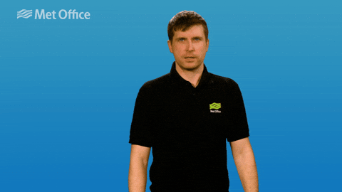 Sign Language Words GIF by Met Office weather