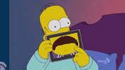 Homer Simpson Apple GIF