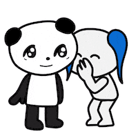 Panda Talk Sticker