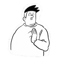 takumaru_illust no dont いいえ takumaru Sticker