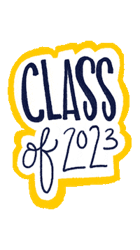 Class Of 2023 Sticker by Allegheny College