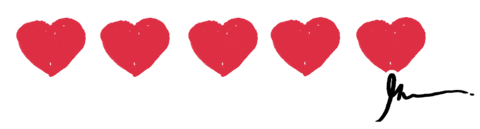 love you hearts Sticker by GaryVee