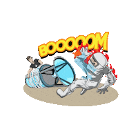 TheHacksmith youtube explosion boom youtuber Sticker