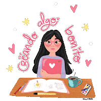 Girl Corazon Sticker