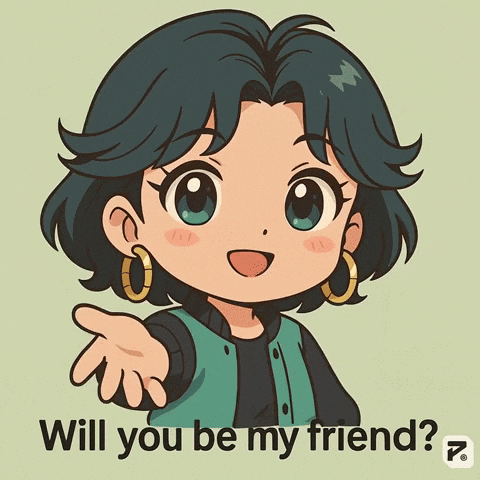 Reach Out Friend Request GIF by Persona