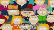 clapping staring GIF by South Park 