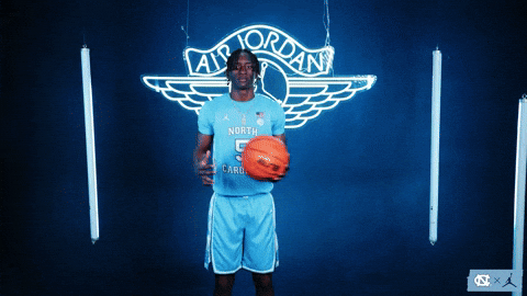 University Of North Carolina Basketball GIF by UNC Tar Heels