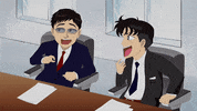 meeting talking GIF by South Park 