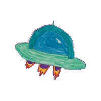 Cartoon Space Sticker by Casol