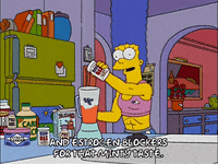 marge simpson shake GIF