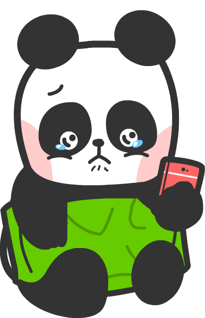 sad cry Sticker by Shiny bear