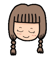 Girl Wink Sticker