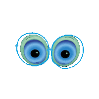 Eyes Fear Sticker by Jizanci