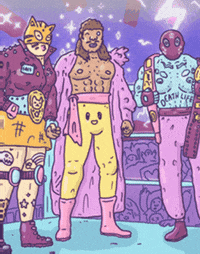 Party Illustration GIF