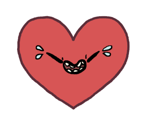 Heart Smile Sticker
