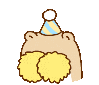 Arachi_copin character hamster congratulation 햄스터 Sticker